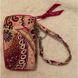 Vera Bradley wrist phone wallet